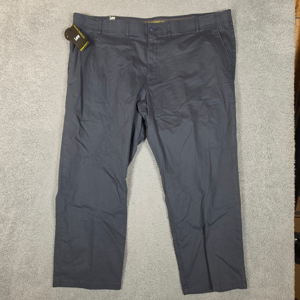 Lee Extreme Motion Chino Pants Mens 50x29 Regular Straight Office Casual NWT - Picture 4 of 11